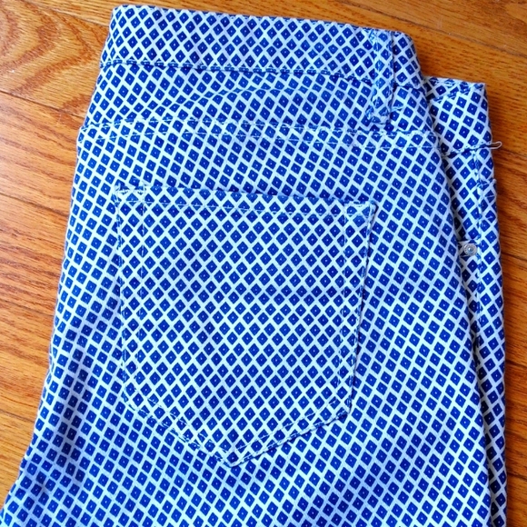 Zara Slim Fit Patterned Pants - Picture 2 of 3